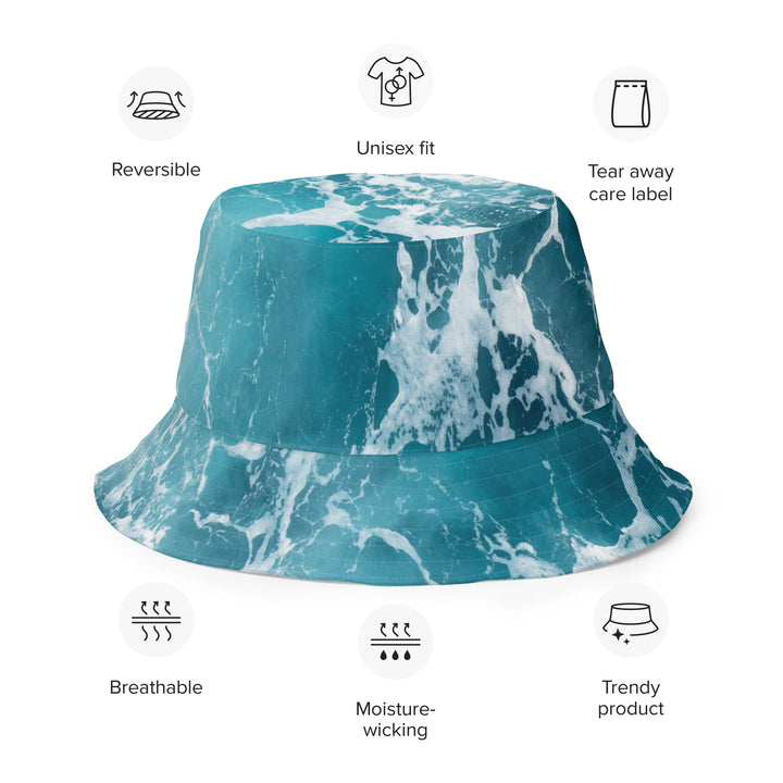 Ocean Reversible bucket hat