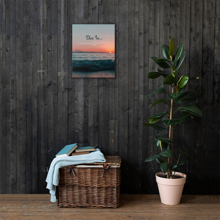 Beach Scene Canvas