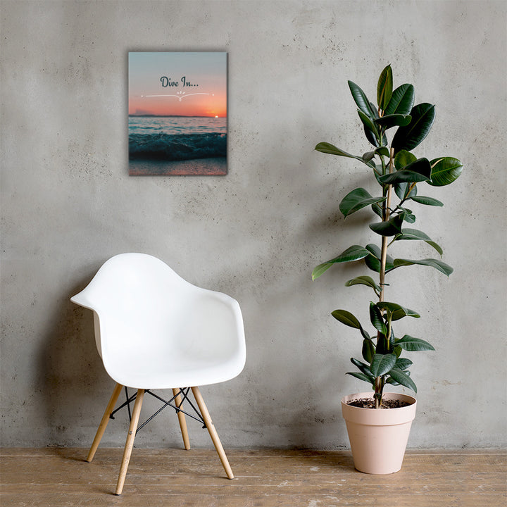 Beach Scene Canvas