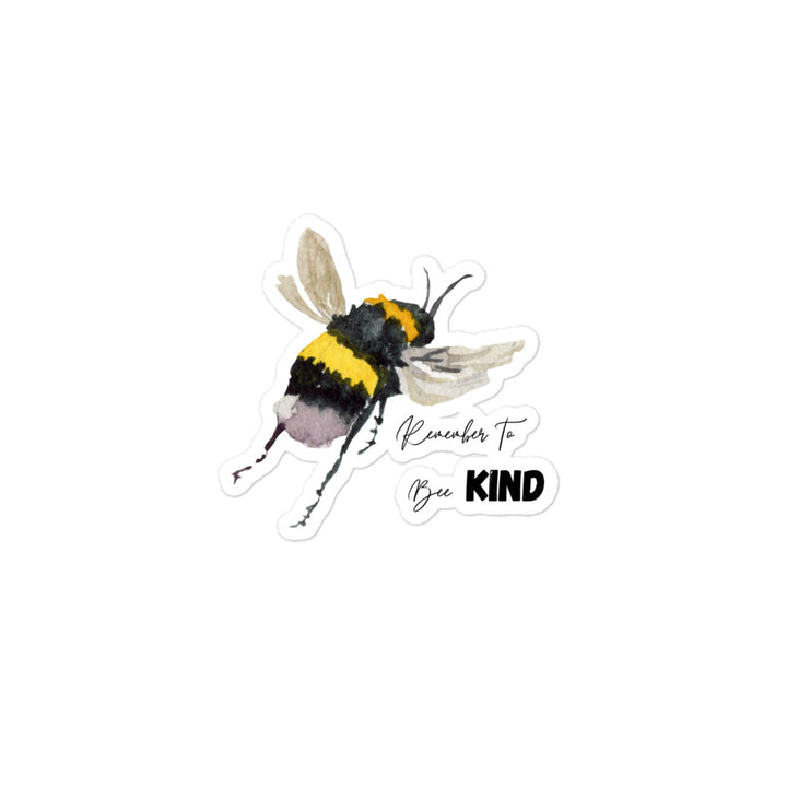 BEE Kind Bubble-free sticker