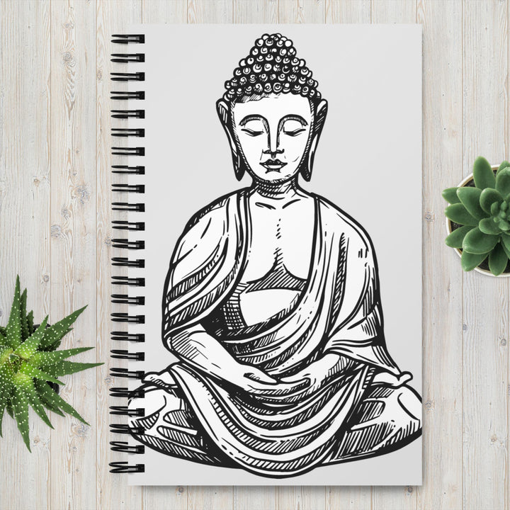 Buddha Spiral notebook