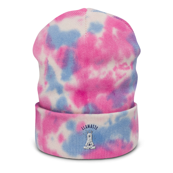 Tie-dye Llamaste beanie