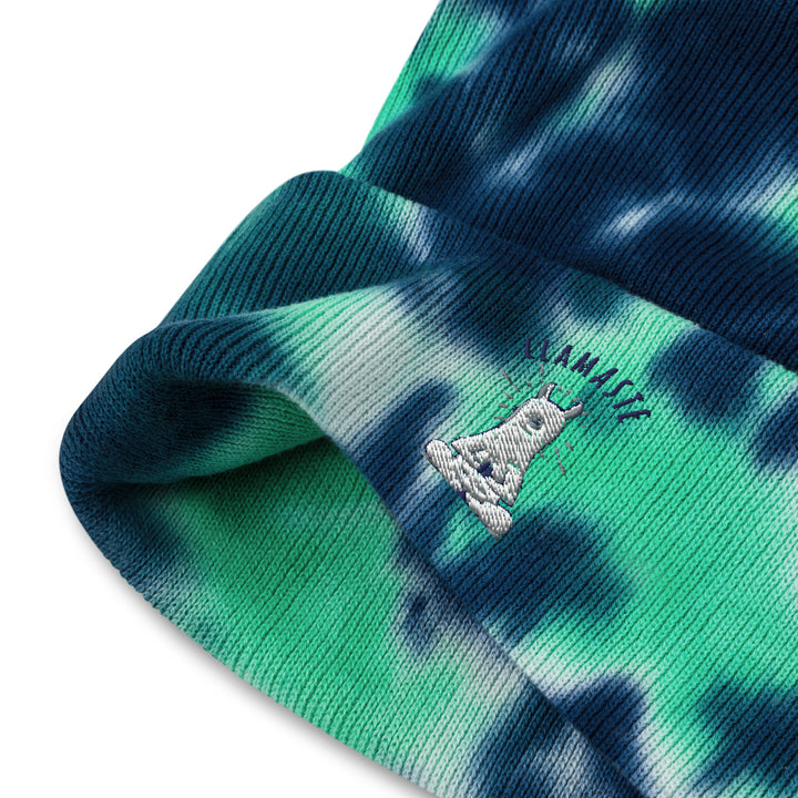 Tie-dye Llamaste beanie