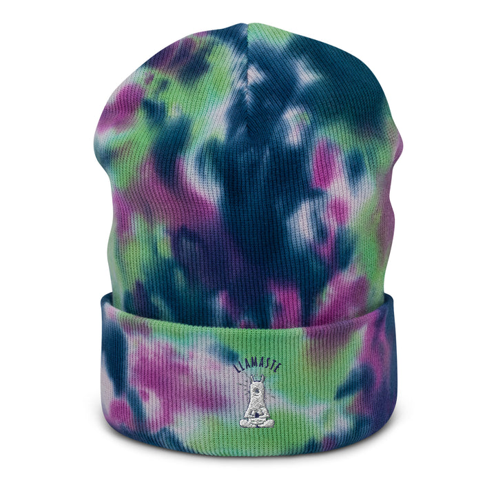 Tie-dye Llamaste beanie