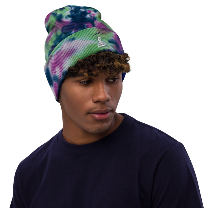 Tie-dye Llamaste beanie