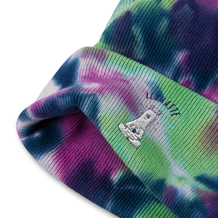 Tie-dye Llamaste beanie