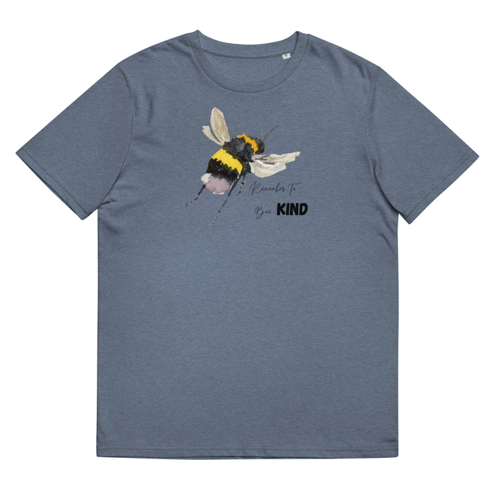 Unisex organic cotton Bee Kind t-shirt