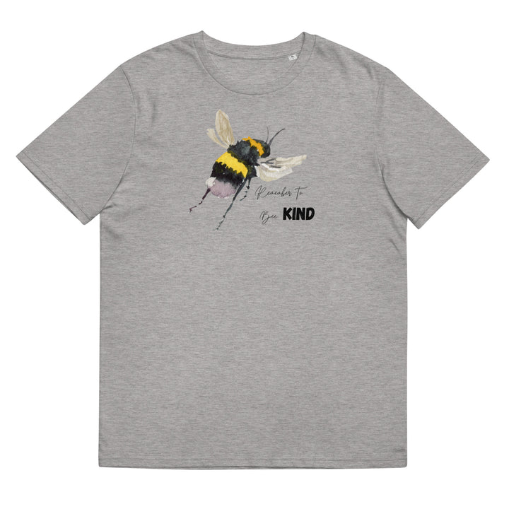 Unisex organic cotton Bee Kind t-shirt