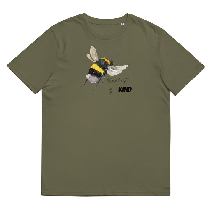 Unisex organic cotton Bee Kind t-shirt