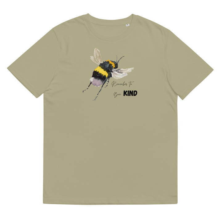 Unisex organic cotton Bee Kind t-shirt