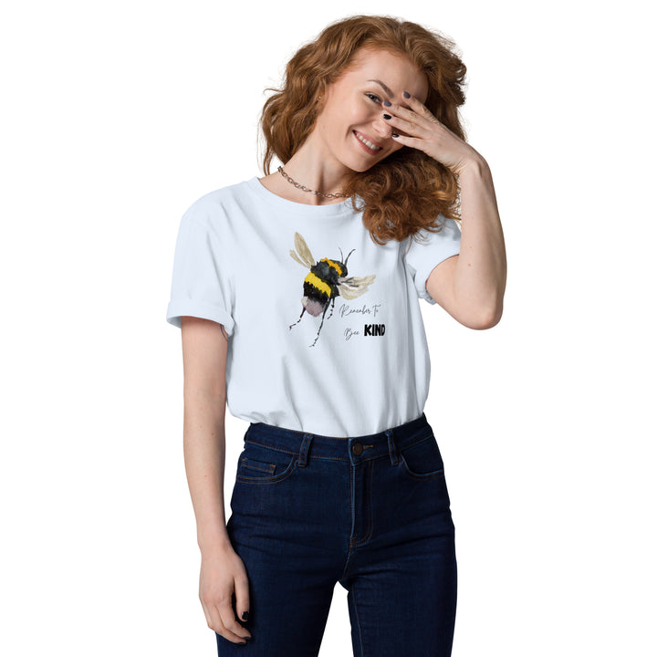 Unisex organic cotton Bee Kind t-shirt