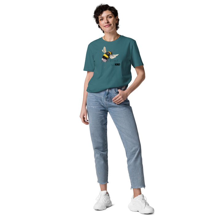 Unisex organic cotton Bee Kind t-shirt