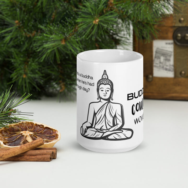 Funny Buddha mug