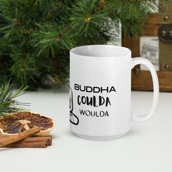 Funny Buddha mug