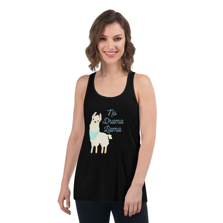 No Drama Llama Flowy Racerback Tank