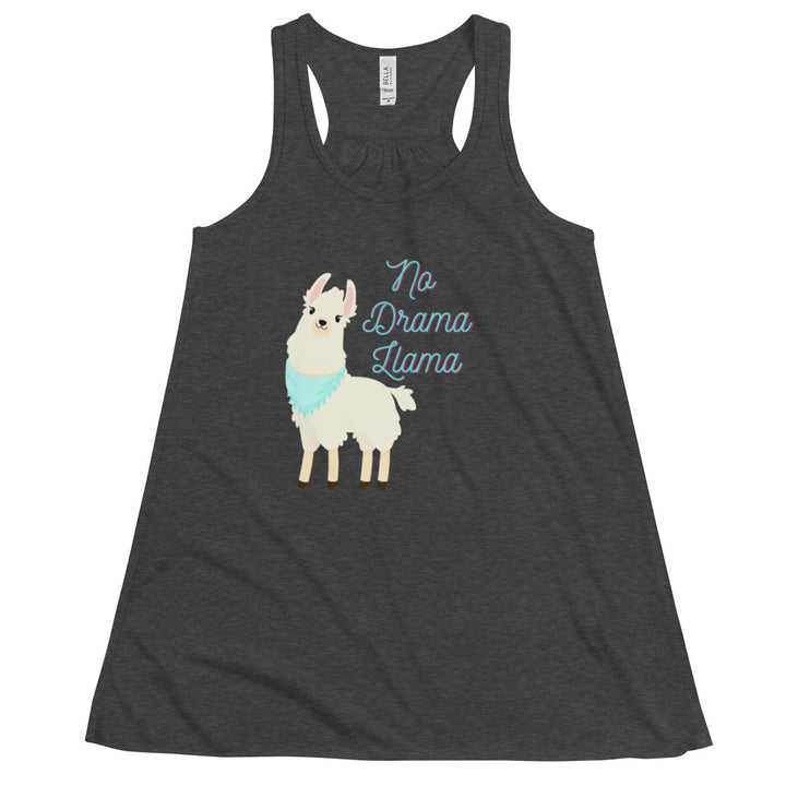 No Drama Llama Flowy Racerback Tank