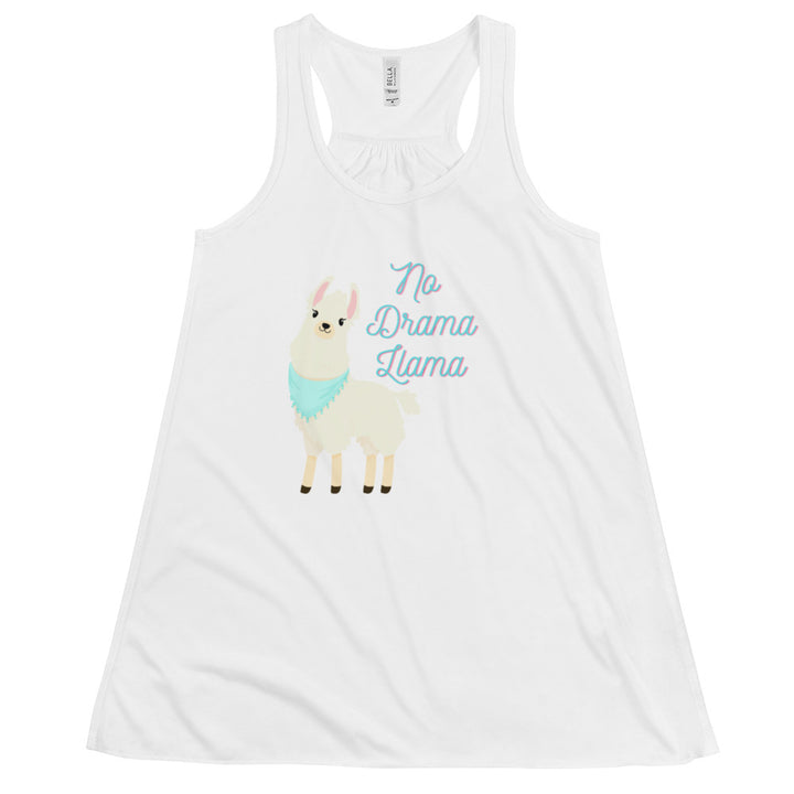 No Drama Llama Flowy Racerback Tank