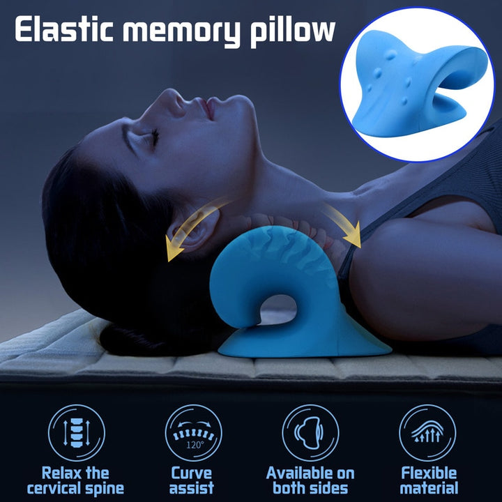 Wave Neck/Shoulder Stretching Pillow