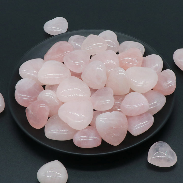 Rose Quartz Hearts