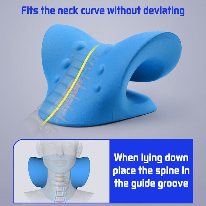 Wave Neck/Shoulder Stretching Pillow